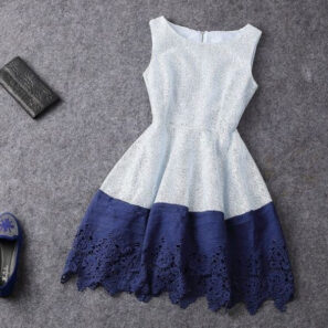 Vestido corte imperio